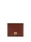 Pinko Shiny leather Card Holder - Red Dark-Gold Mordore'