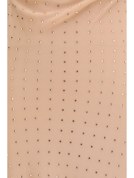 Pinko Long strass Slipdress - Pink Sfinge