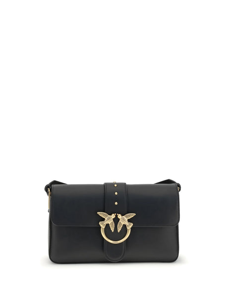 Pinko Love One Shoulder Bag - Black Antique