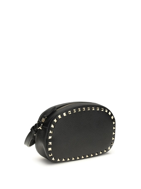 Valentino Garavani Rockstud Shoulder Bag - Black