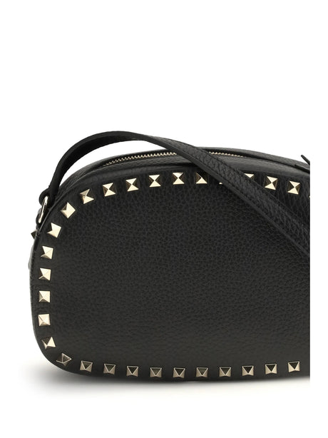Valentino Garavani Rockstud Shoulder Bag - Black