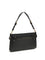 Pinko Leather Shoulder Bag - Black-Antique Gold