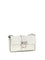 Pinko Love One Shoulder Bag - White Nembo-Old Silver