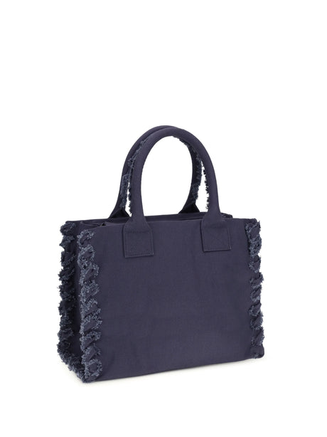 Pinko Canvas Tote Bag - Purple Aura Astrale