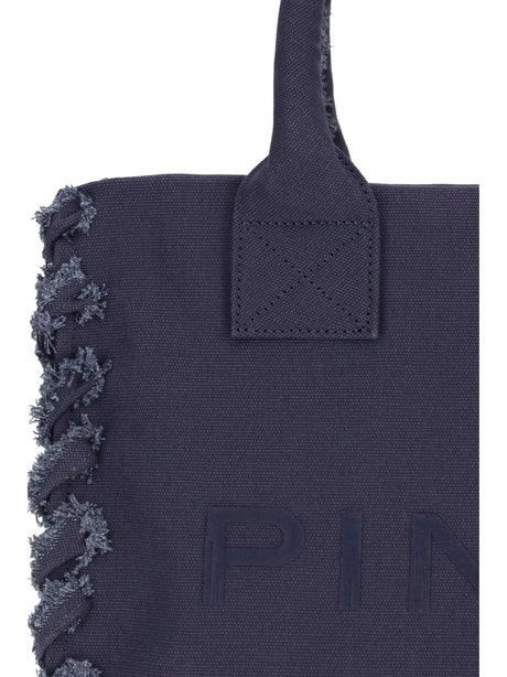 Pinko Canvas Tote Bag - Purple Aura Astrale
