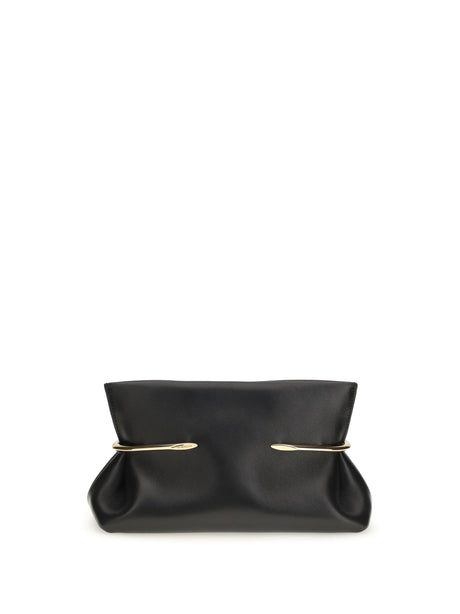 Givenchy Pinch soft Clutch in nappa leather - Black