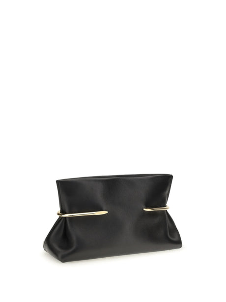 Givenchy Pinch soft Clutch in nappa leather - Black