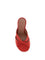 Amina Muaddi Salma satin Sandals - Red
