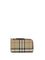 Burberry Check Card Holder with zipper - Vntg Chk/Briar Brown