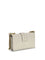 Pinko Love One small Shoulder Bag - White Seta-Antique Gold