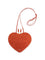 AlaïA Cœur Bimaterial Shoulder Bag - Orange Brule