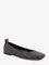 Bottega Veneta Charlotte leather ballerinas with Intrecciato motif - Espresso