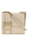 Pinko One Simply Love Bag One Shoulder Bag - Beige-Grey Smoke-Antique Gold