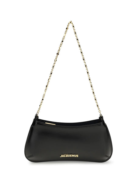 Jacquemus Bisou Chaine small Shoulder Bag - Black