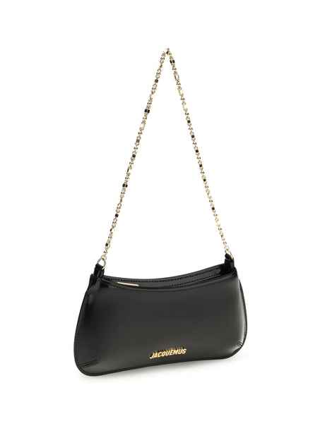 Jacquemus Bisou Chaine small Shoulder Bag - Black
