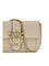Pinko Love One Shoulder Bag - Beige-Grey Smoke-Antique Gold