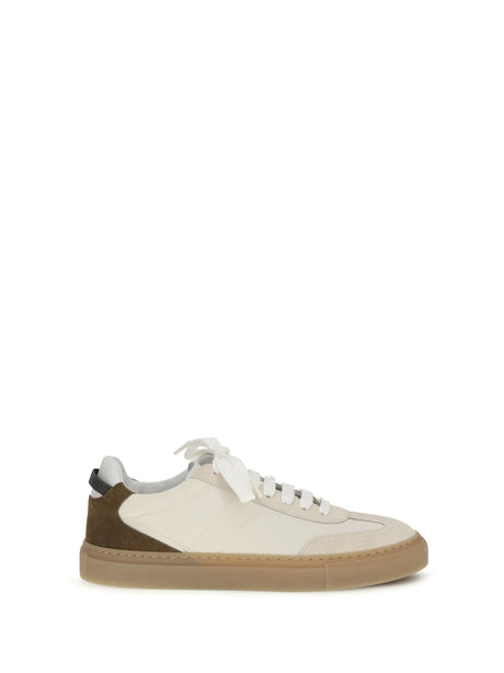Brunello Cucinelli Suede Sneakers - Ivory