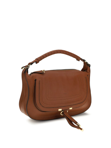 Chloé Marcie small Shoulder Bag - Clay Brown