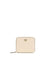 Pinko Leather zip-around Wallet - Beige-Grey Smoke-Antique Gold