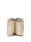 Pinko Leather zip-around Wallet - Beige-Grey Smoke-Antique Gold