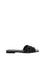 Saint Laurent Leather Sandals - Black