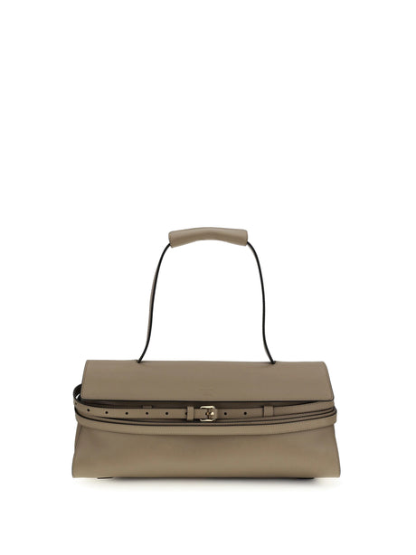 Moschino Tie Me Shoulder Bag - Beige