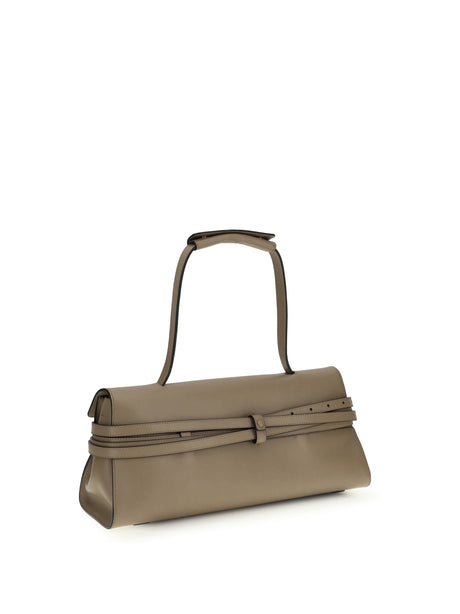 Moschino Tie Me Shoulder Bag - Beige