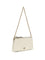 Pinko Mini Double Bag - White Seta-Antique Gold