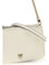 Pinko Mini Double Bag - White Seta-Antique Gold