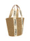 Chloé Woody raffia Tote Bag - White