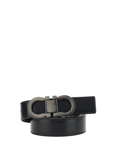 Ferragamo Leather Belt - Hickory