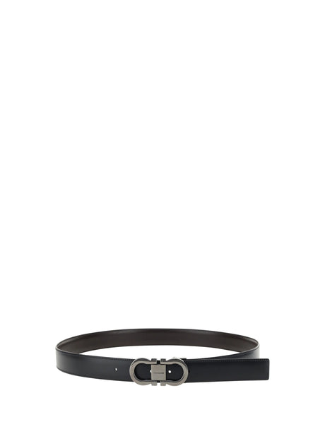 Ferragamo Leather Belt - Hickory