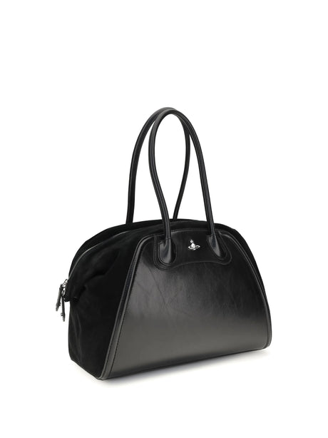 Vivienne Westwood Shirley Shoulder Bag - Black