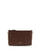 Pinko Leather Shoulder Bag - Burgundy Wine-Antique Gold
