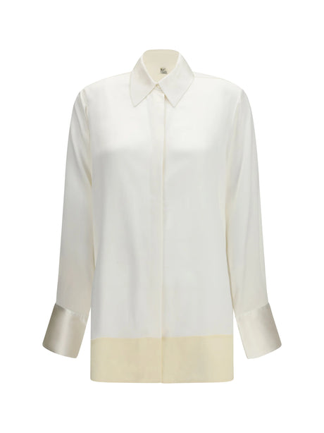 Toteme Soft Tuxedo Shirt - White
