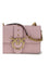 Pinko Love One small Shoulder Bag - Pink Light-Antique Gold