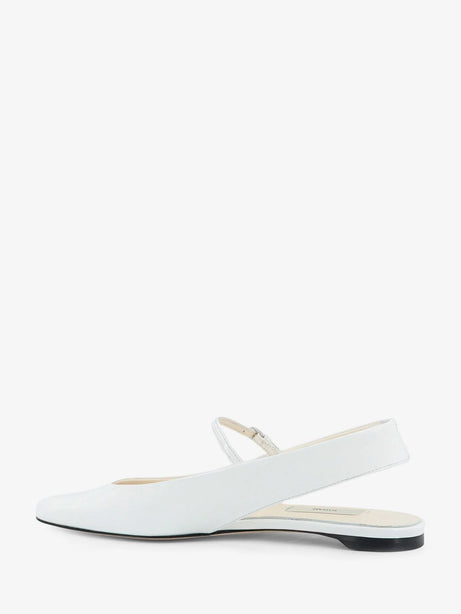Toteme Leather ballet flats - Off-White