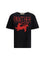 Valentino Printed Cotton T-Shirt - Black/Red