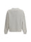 Golden Goose Sweatshirt crewneck in cotton with contrasting logo - Vintage Gray Melange