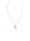 Vivienne Westwood Grace Bas Relief Necklace - Gold / Jonquil, Citrine, Light Topaz Cry