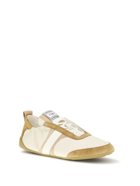Chloé Kick Sneakers - Rusted Brown