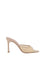 Amina Muaddi Alexa Slipper Sandals - Beige