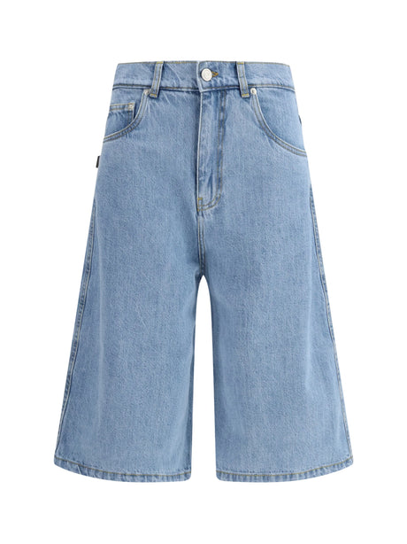 Coperni Denim Shorts - Blue Light