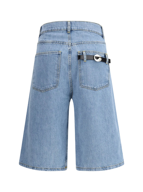 Coperni Denim Shorts - Blue Light