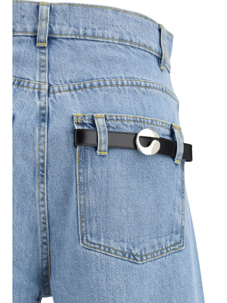 Coperni Denim Shorts - Blue Light