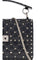 Valentino Garavani Medium Rockstud Spike Shoulder Bag - Black