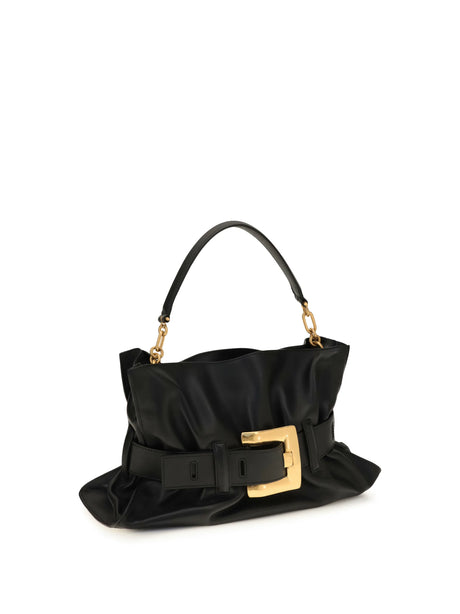 Balmain Medium Anthem Shoulder Bag - 0pa Noir
