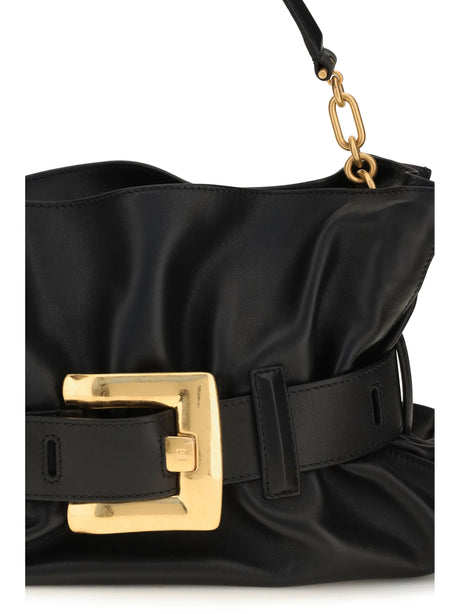 Balmain Medium Anthem Shoulder Bag - 0pa Noir