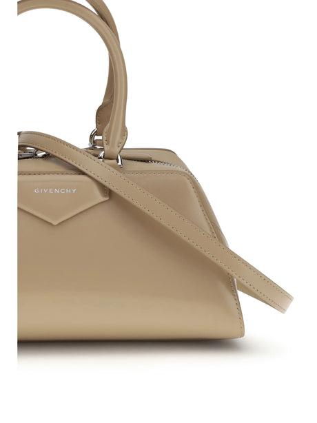 Givenchy Small East-West Antigona Handbag - Sand