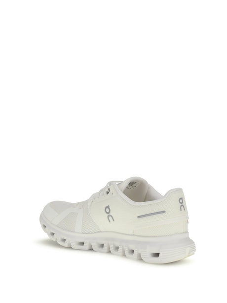 On Cloud 6 Sneakers - White/White